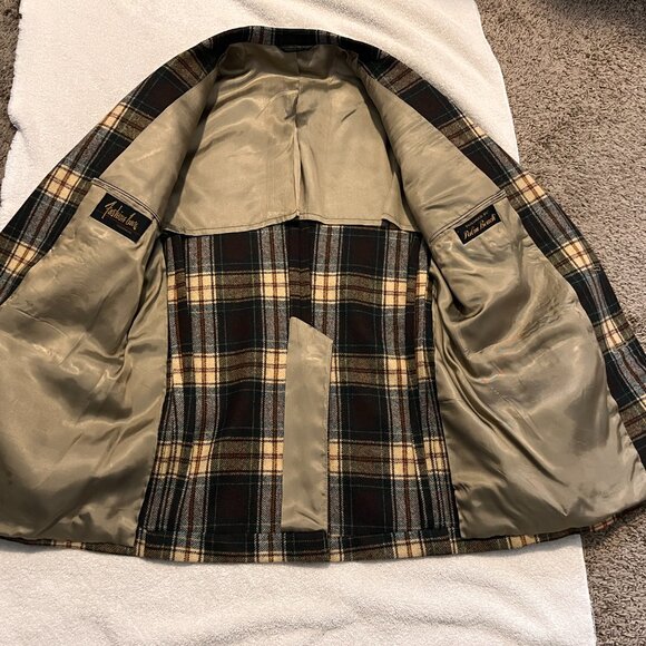 Vintage 60s/70s Plaid Sport Coat - Fashion Bar in Denver, CO - Size 42 - Picture 7 of 13